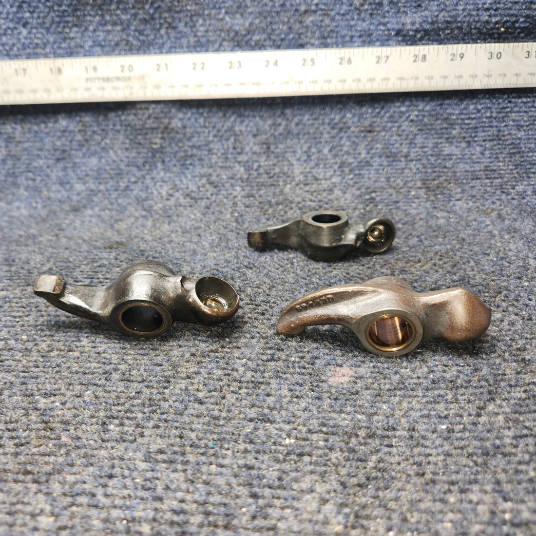 Used aircraft parts for sale, 69443 Lycoming O-320 Piper PA28-140 Rocker Arm Assembly, Intake – Set of 4