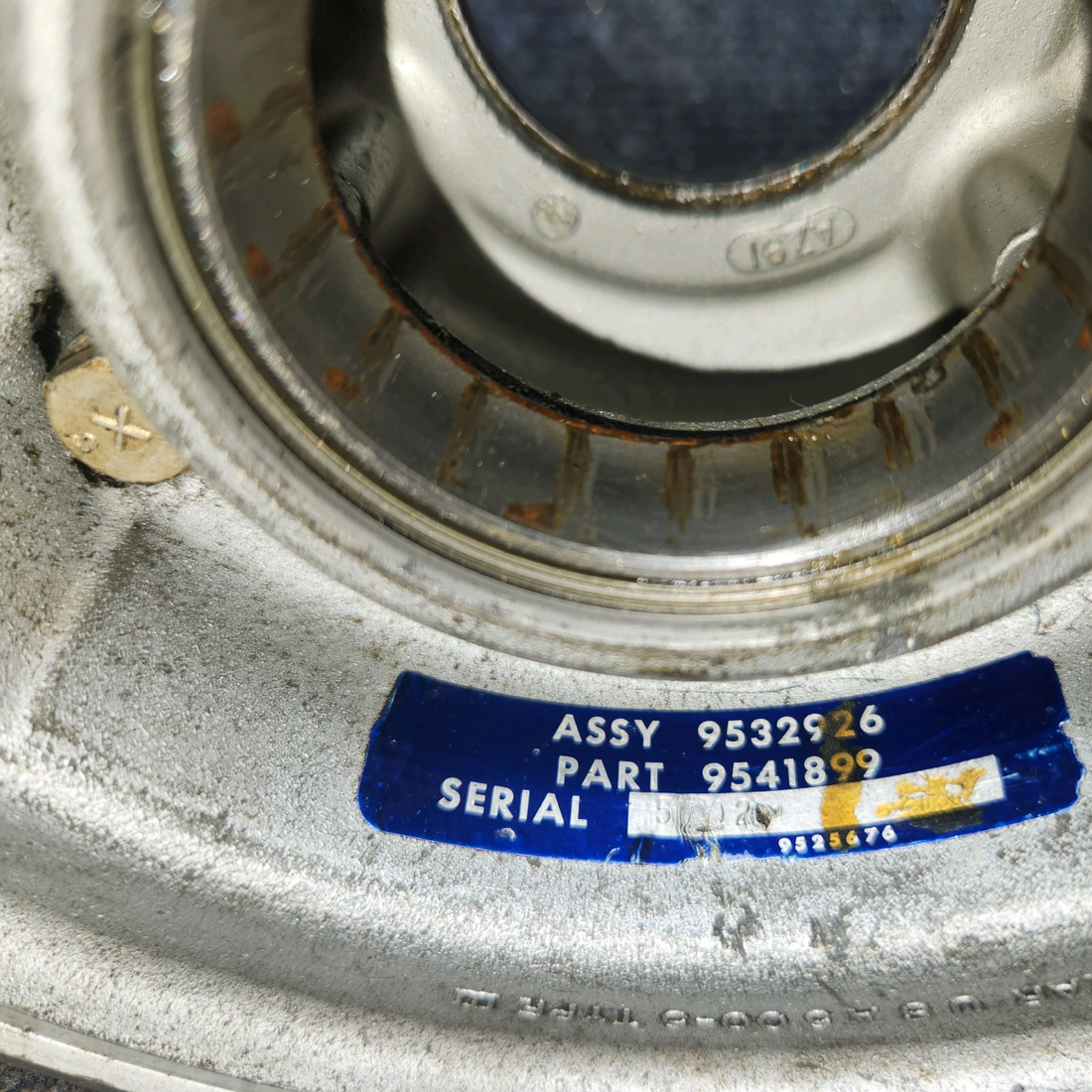 Used aircraft parts for sale, 1241156-11 Goodyear Cessna 182G Wheel-Nose Gear(5.00X5 Type III)