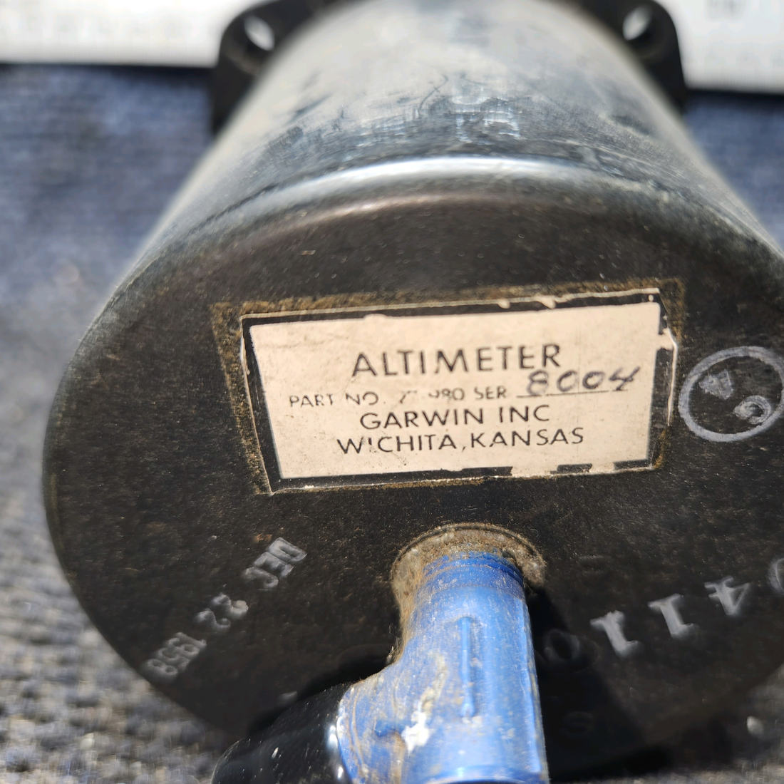 Used aircraft parts for sale, 0411007-11 Garwin 22-980 Cessna 172 Altimeter