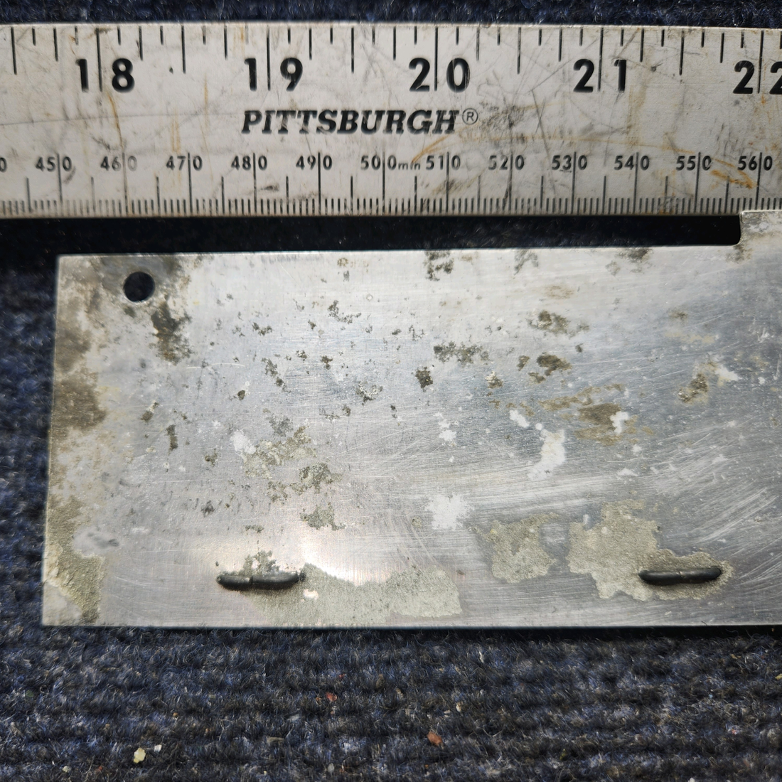 Used aircraft parts for sale, 67723-000 Piper PA28-161 Wing Access Plate Aft Assembly LH (16")
