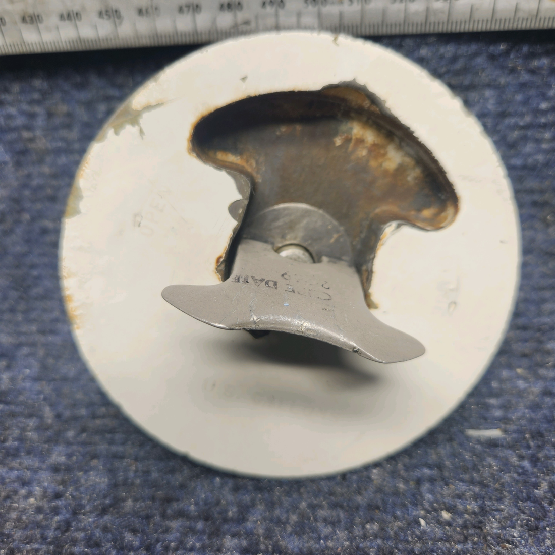 Used aircraft parts for sale, 431-9 Beechcraft A23A Musketeer Custom III SHAW AERO FUEL CAP ASSEMBLY
