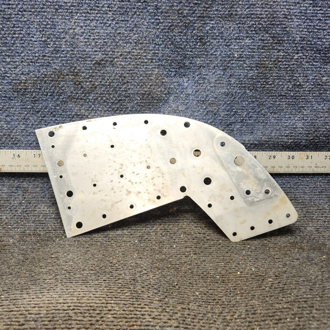 Used aircraft parts for sale, 0713495-14 Cessna 172E Bulkhead Plate reinforcement RH