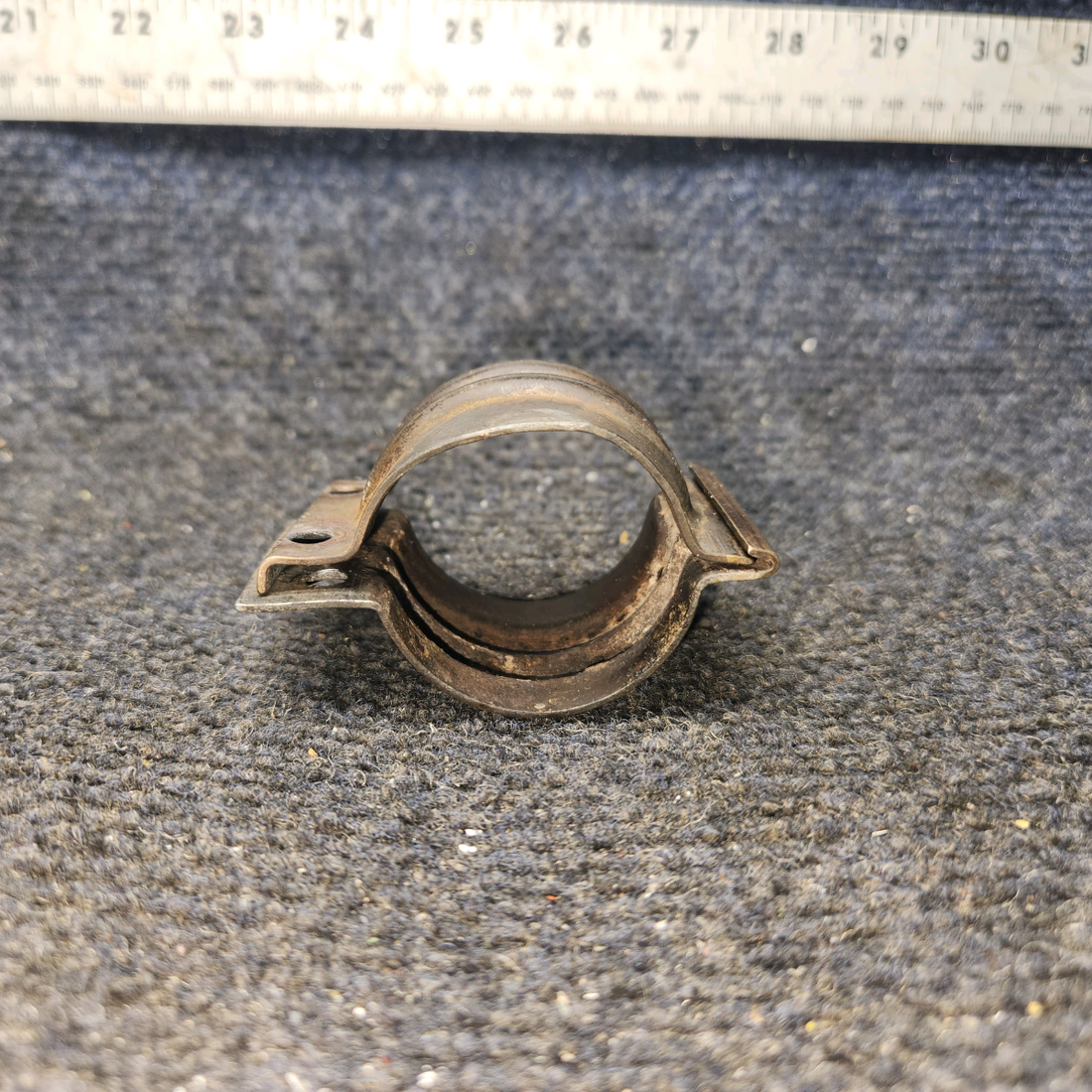 Used aircraft parts for sale, 0550176-50 Continental O-300-D Cessna 172F Exhaust Clamp Assy