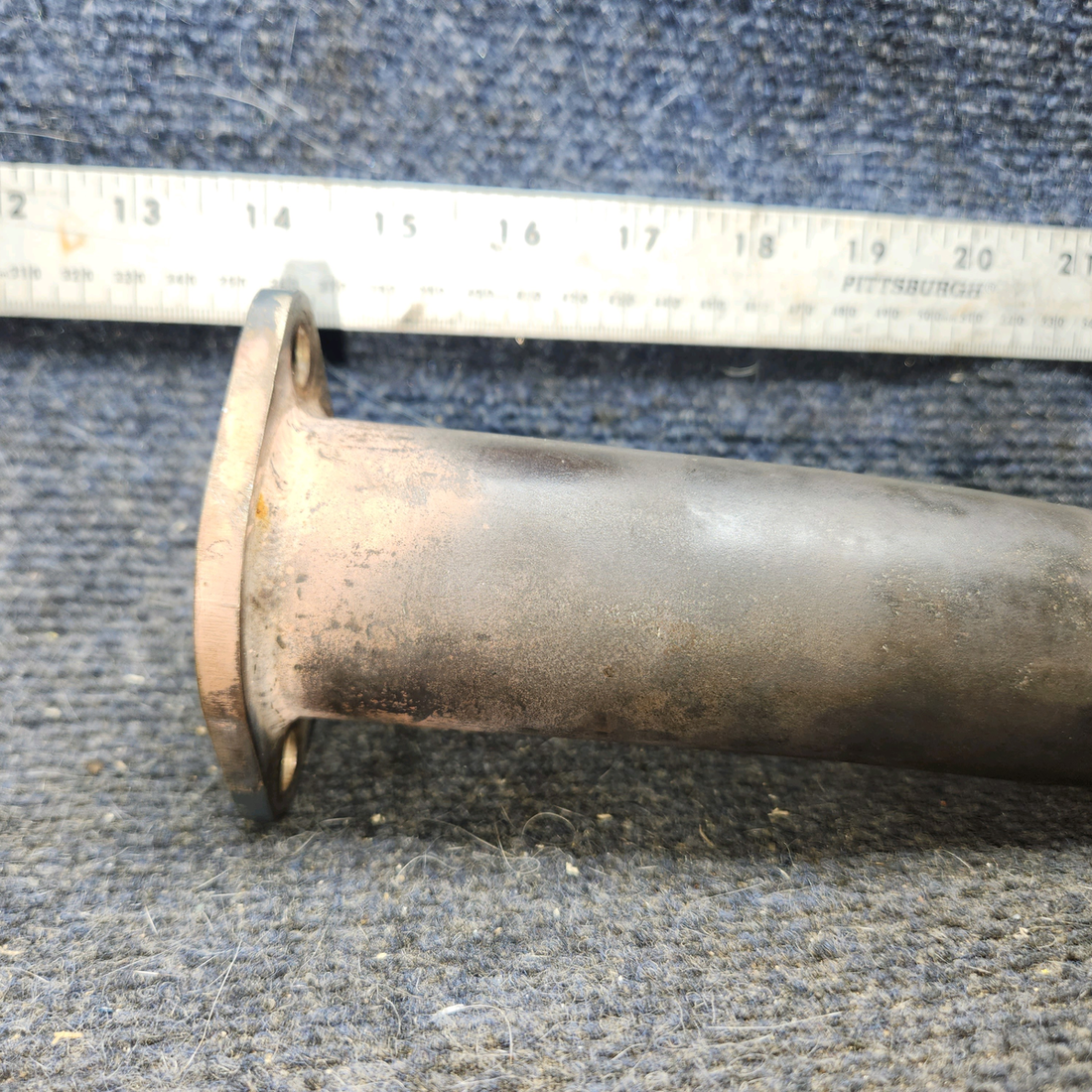 Used aircraft parts for sale, 62230-000 piper PA-28-181 Front Exhaust Stack Assembly - Right