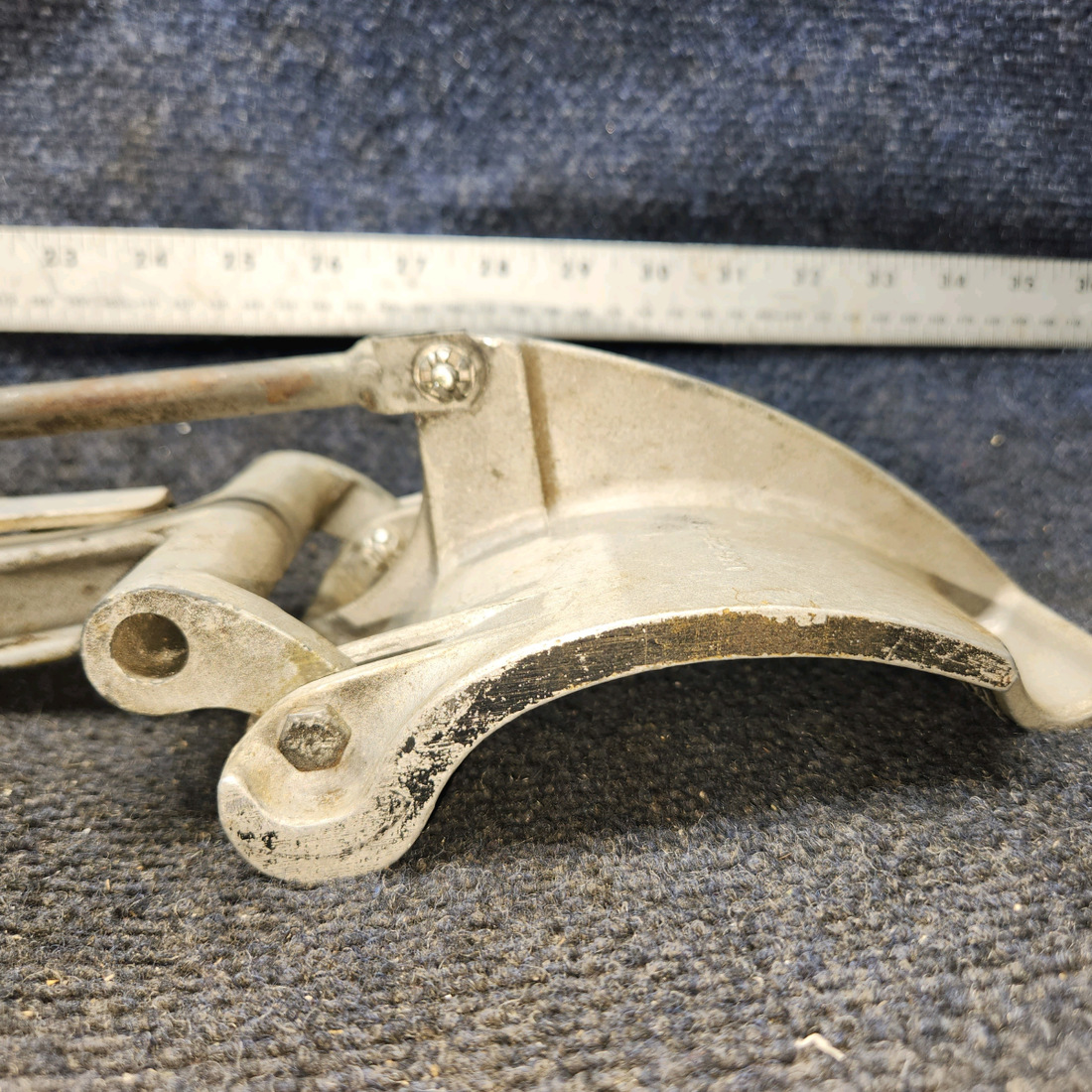 Used aircraft parts for sale, 35-524011 Beechcraft F35 Rudder Pedal And Pedal Arm