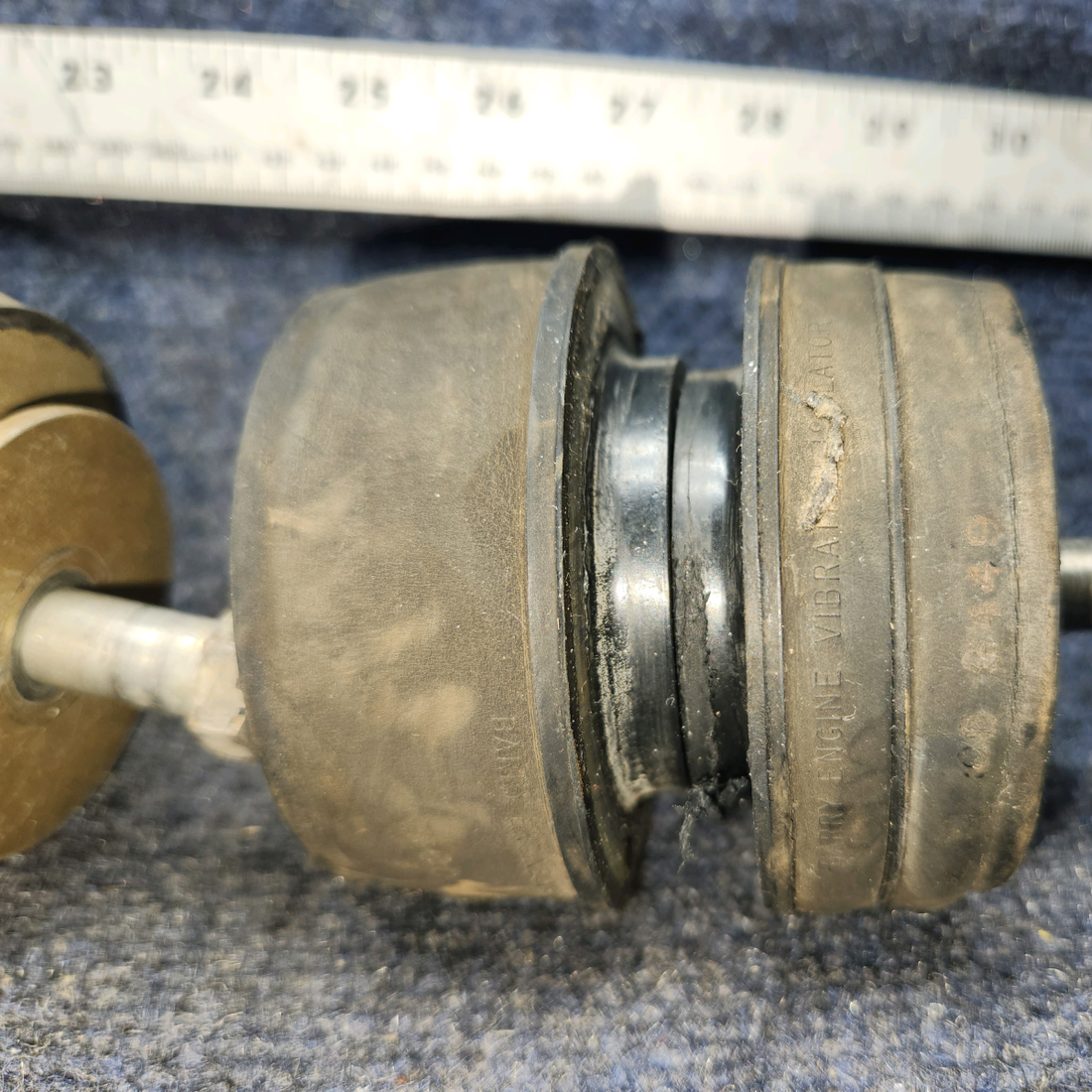 Used aircraft parts for sale, 94011-02, 94011-20 Barry Piper PA28-140 Engine Mounts Set