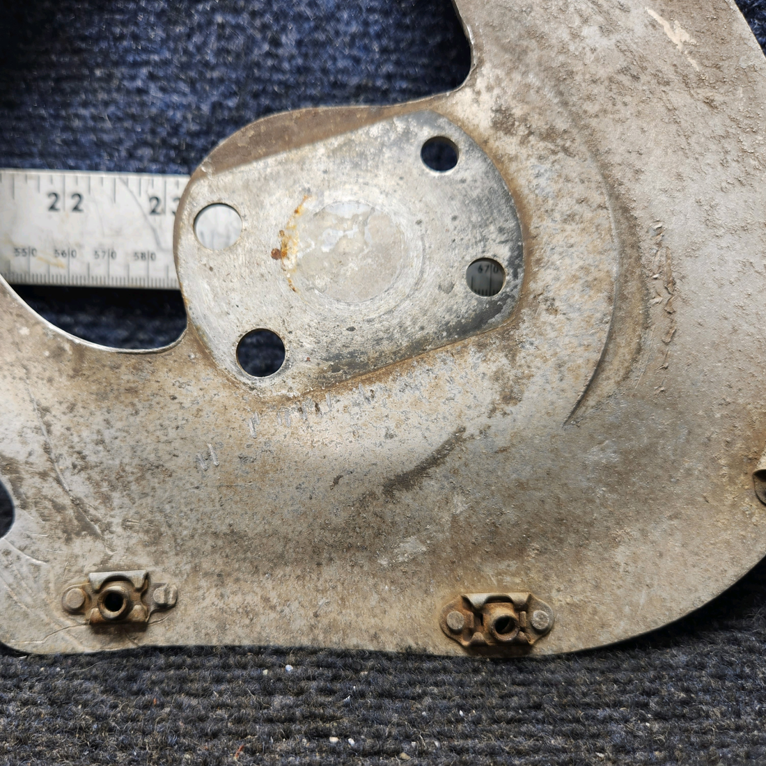 Used aircraft parts for sale, 0441143-26 Cessna C175 Main Gear Wheel Fairing Plate Assembly - RH