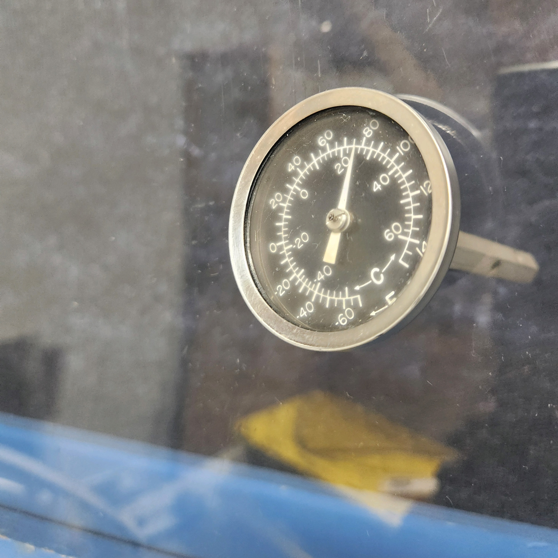 Used aircraft parts for sale, 69220-022 Piper PA32RT-300 LH TINTED WINDSHIELD WITH OAT GAUGE