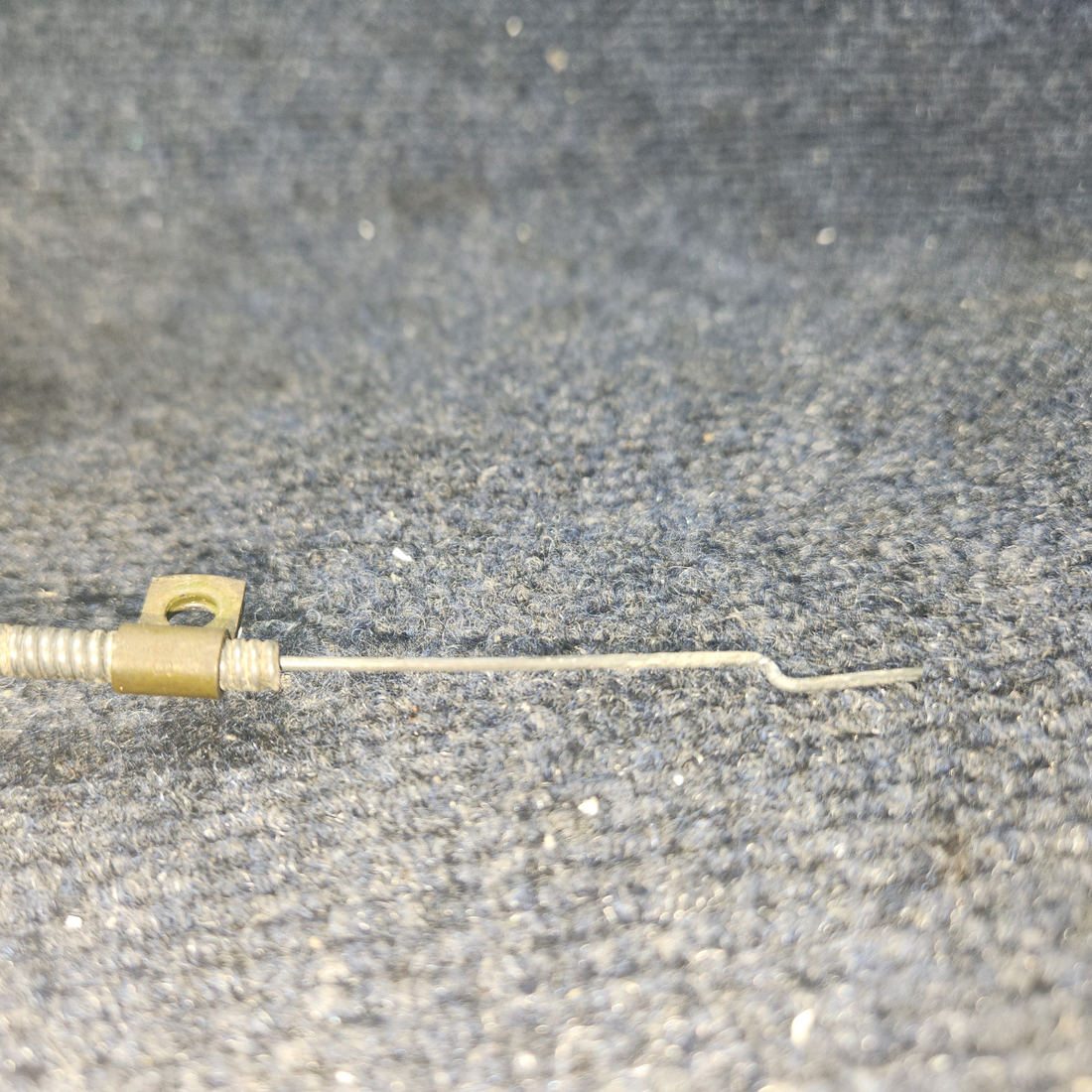 Used aircraft parts for sale, 67709-000 Piper PA28-140 Defroster Cable Assy. 39 1/2"