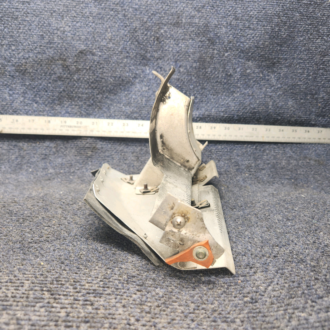 Used aircraft parts for sale, 99594-000 Piper PA28-140 MIC Front Baffle - RH