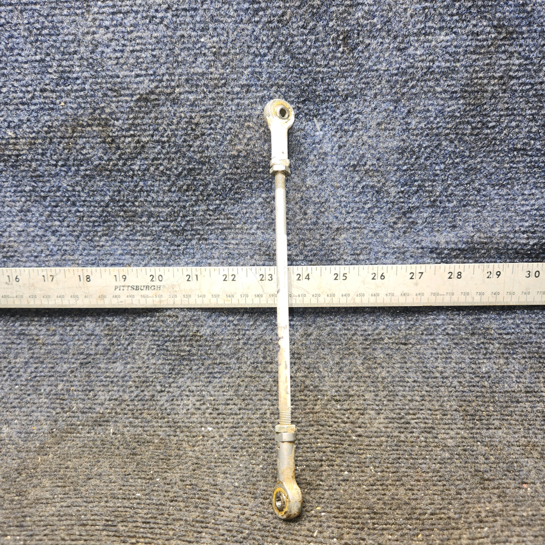 Used aircraft parts for sale, 0523537 Cessna 182G Flap Push-Pull Rod Assembly