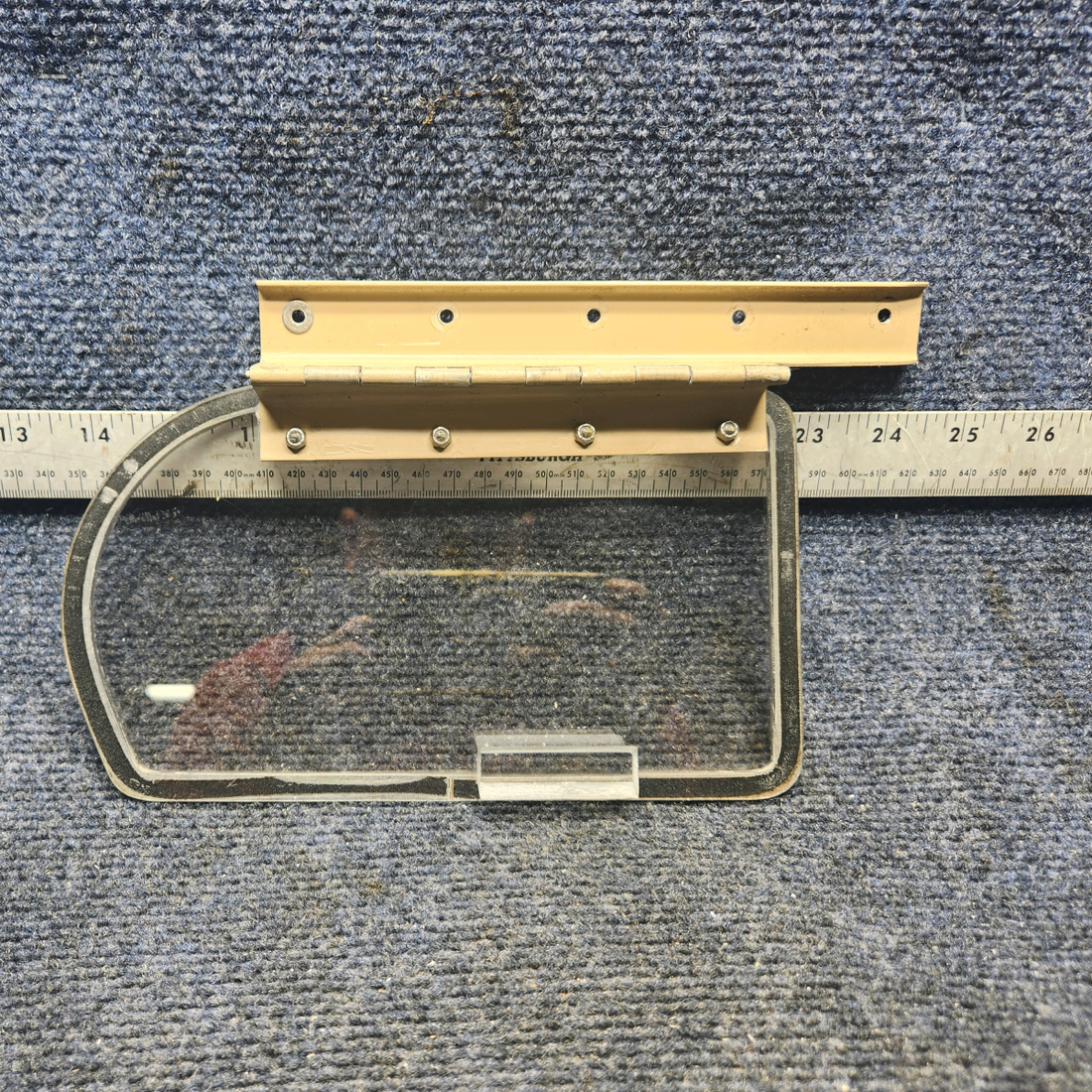 Used aircraft parts for sale, 169-420021-13 Beechcraft A23A Musketeer Custom III TINTED STORM WINDOW