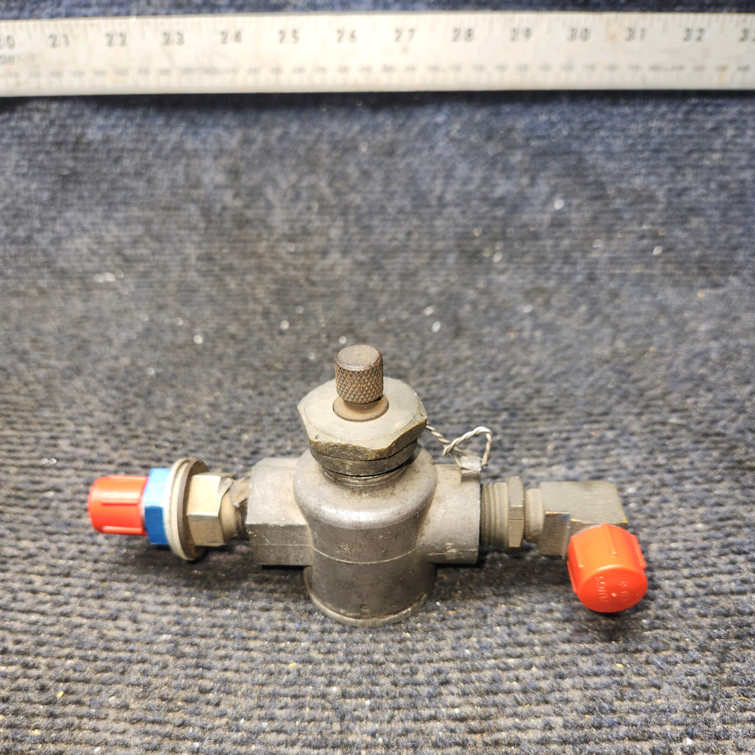 Used aircraft parts for sale, 0813619-3 Cessna 182G Suction Relief Valve Assembly