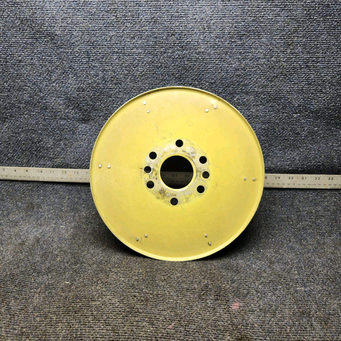 Used aircraft parts for sale, 169-960011-1 Beechcraft A23A Musketeer Custom III PROPELLER SPINNER AFT BULKHEAD