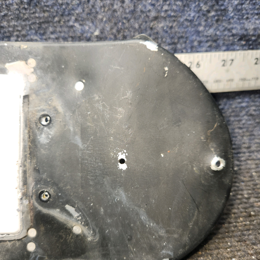 Used aircraft parts for sale, 62968-000 Piper PA-28-140 Ventilator Door and Actuator Assembly