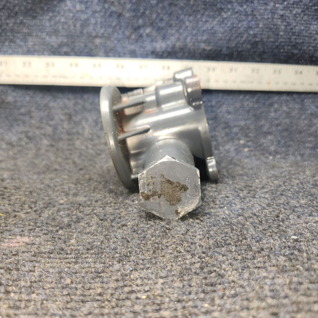 Used aircraft parts for sale, 77852 Lycoming O-540 PIPER PA-24-250 Oil Filter Base Assembly – Spin-On Adapter