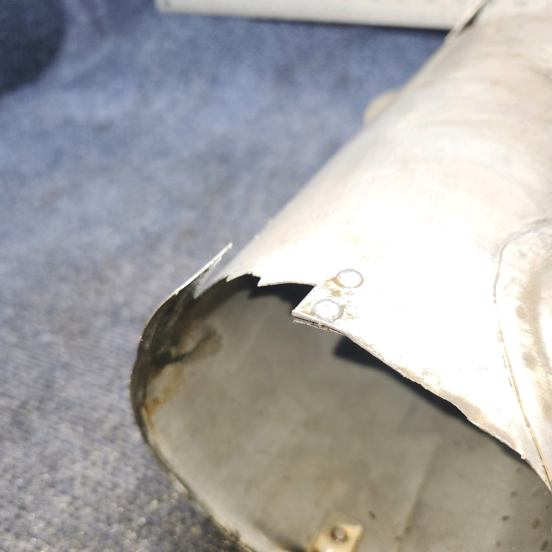 Used aircraft parts for sale, 169-950012-41 Continental IO-346-A Beechcraft A23A Musketeer Custom III MUFFLER SHROUD ASSY