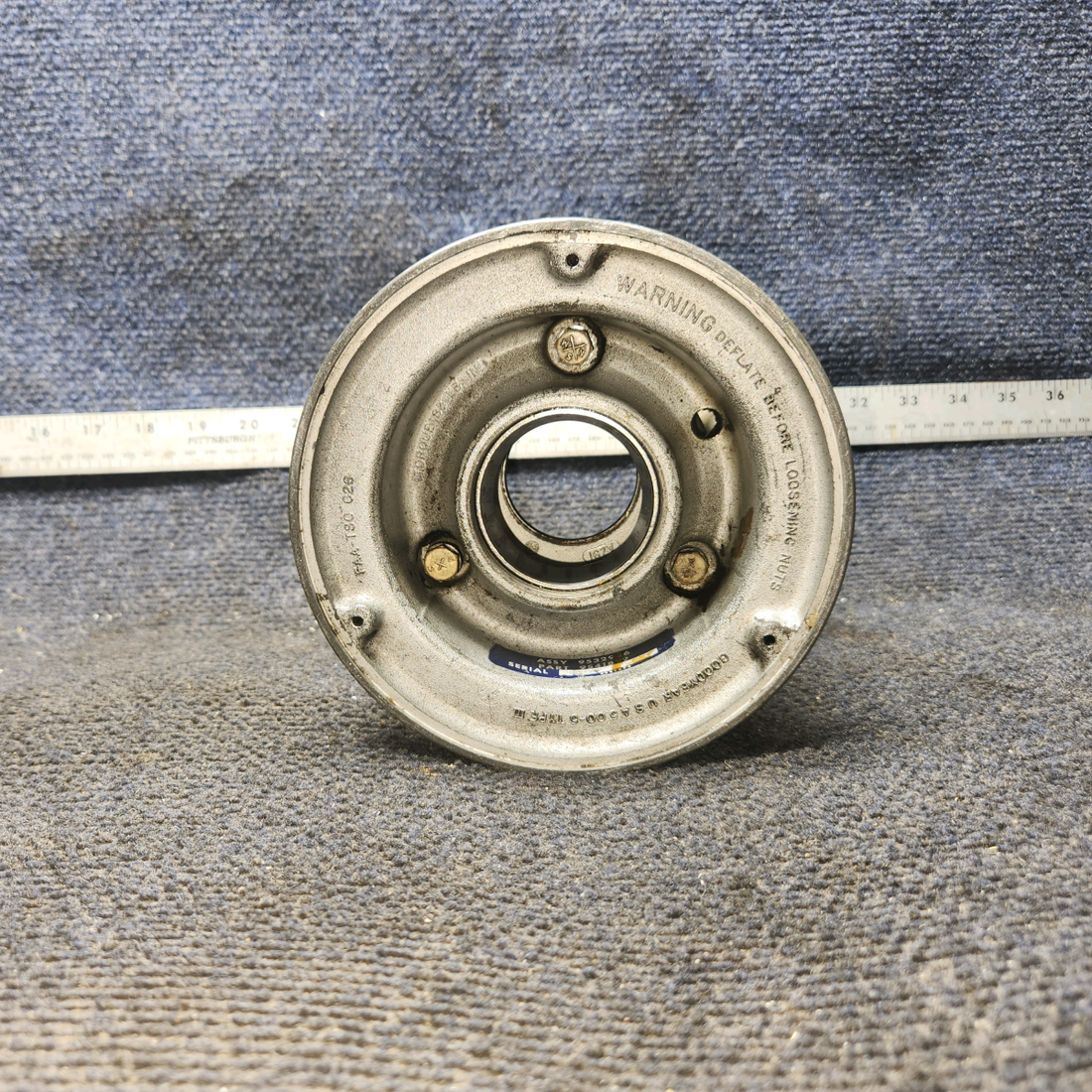 Used aircraft parts for sale, 1241156-11 Goodyear Cessna 182G Wheel-Nose Gear(5.00X5 Type III)
