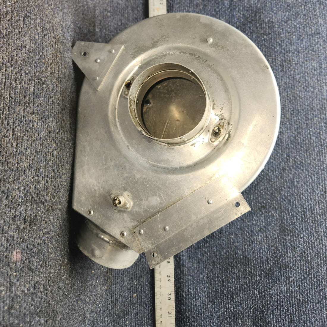 Used aircraft parts for sale, 67616-000 Piper Piper PA28RT-201 AIR FILTER BOX ASSEMBLY WITH LID