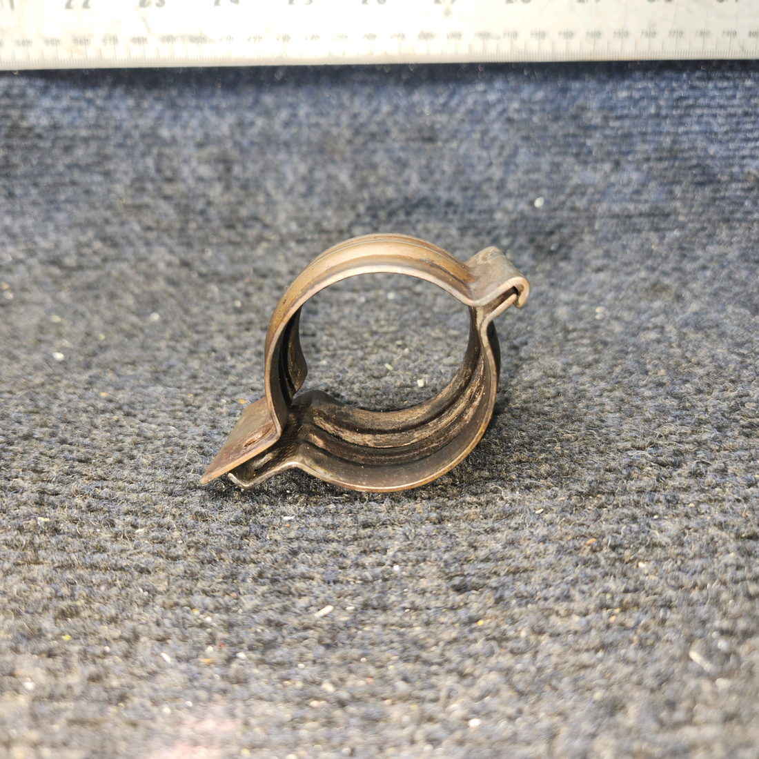 Used aircraft parts for sale, 0550176-50 Continental O-300-D Cessna 172F Exhaust Clamp Assy
