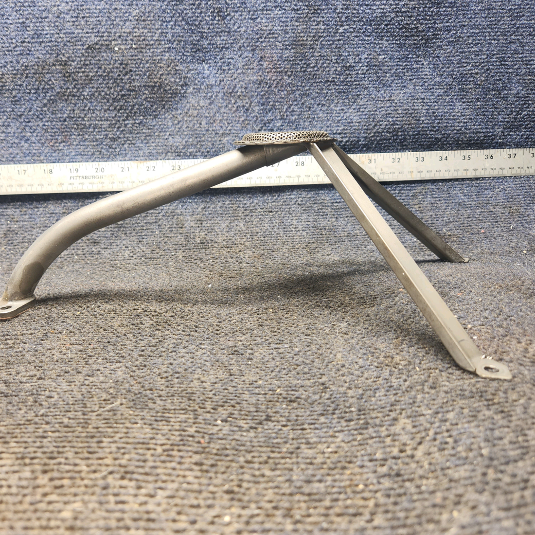 Used aircraft parts for sale, 625207 Continental O-470 Cessna 182G Oil Pump Suction Tube Assembly