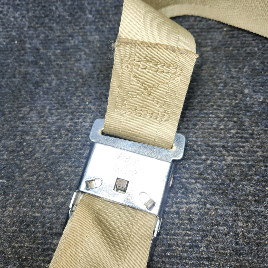 Used aircraft parts for sale, S-1746V13 CESSNA 172K SEAT BELT ASSEMBLY - BEIGE