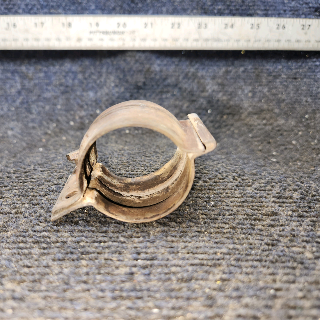 Used aircraft parts for sale, 0550176-50 Cessna 172E Exhaust Clamp Assy