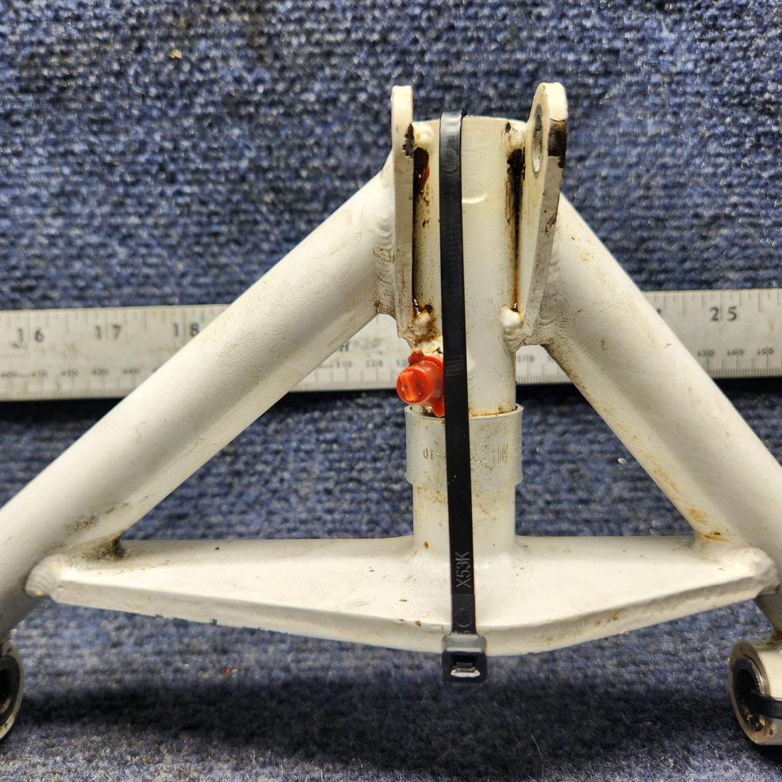 Used aircraft parts for sale, 540001-503 Mooney M20J NOSE GEAR SUPPORT TRUSS W/( STOP AND BUSHING)