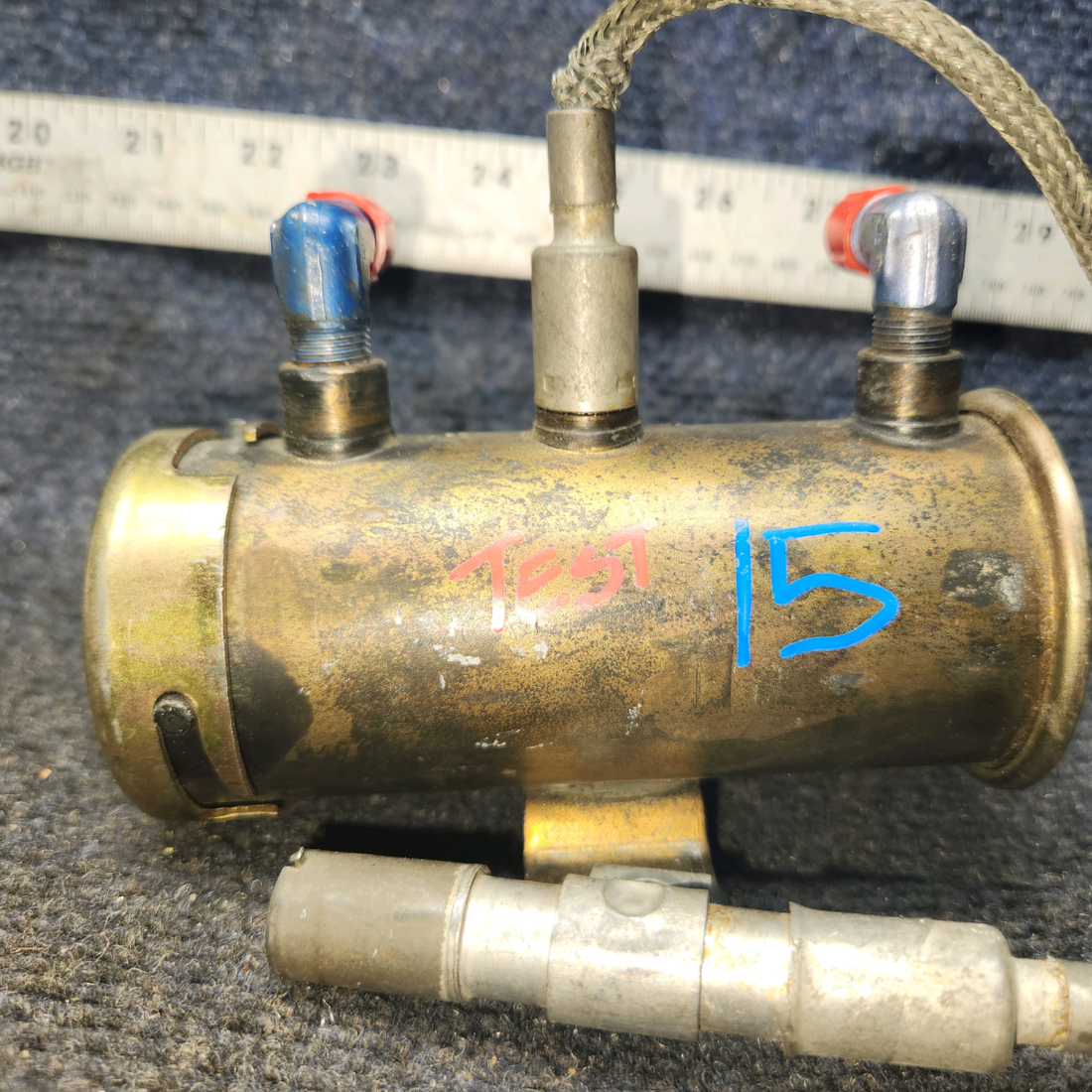 Used aircraft parts for sale, 476-411 Bendix Electronic Fuel Pump 24 V