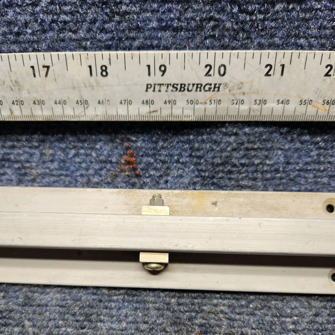 Used aircraft parts for sale, 33-534031-31 Beechcraft F33A SIDE SEAT TRACK / REAR INDBOARD OR OUTBOARD