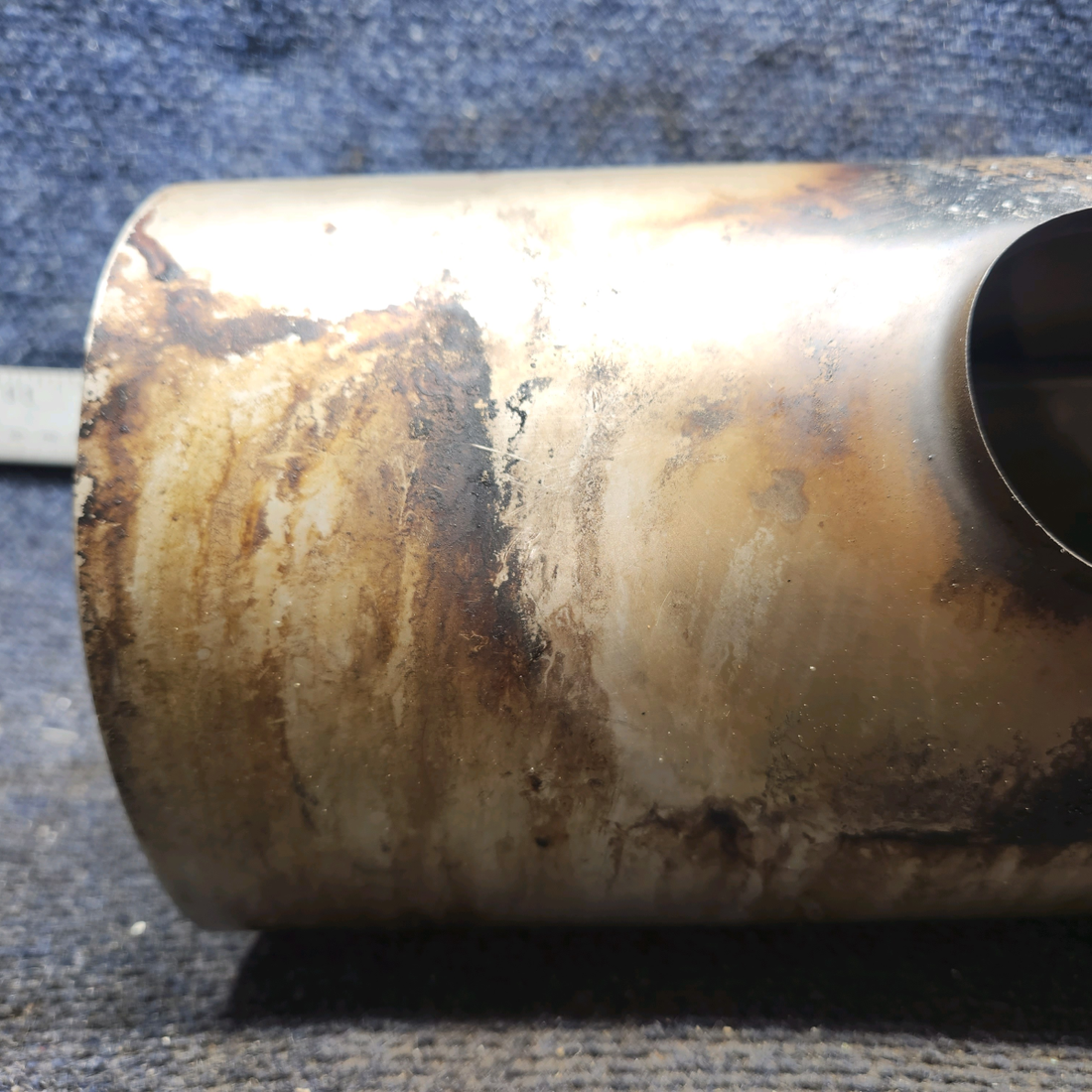 Used aircraft parts for sale, 0550176-38 Cessna 172E Shroud Assy Exhaust - RH