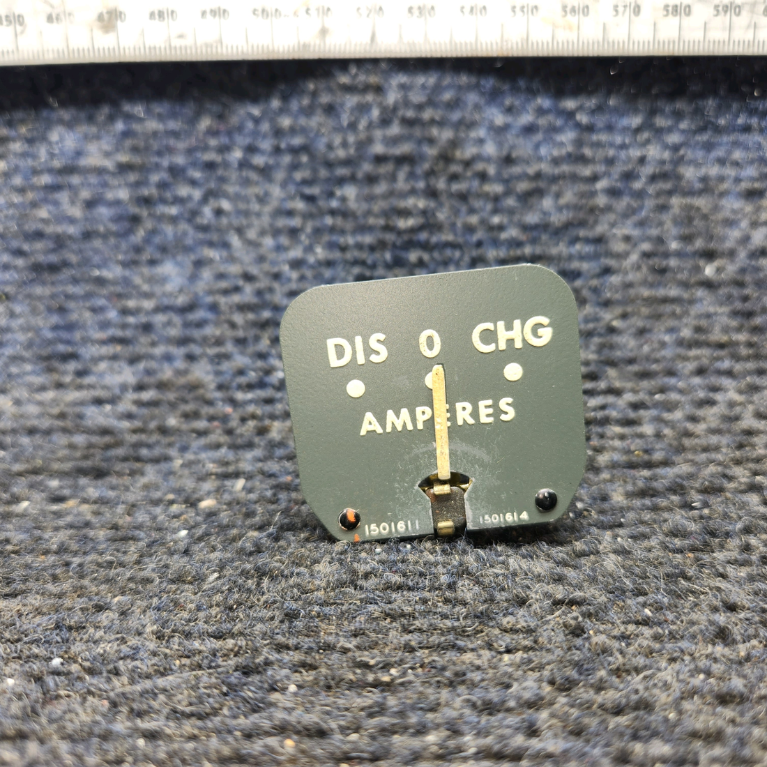 Used aircraft parts for sale, 1501611 Stewart-Warner Beechcraft F35 Ammeter Indicator Price per each