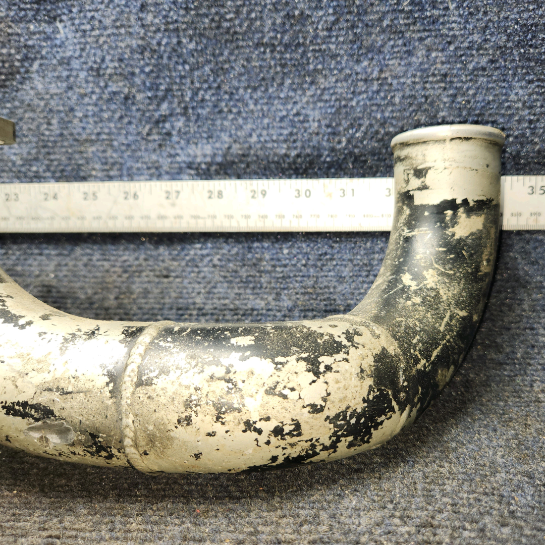 Used aircraft parts for sale, 627306 Continental GO-300 Cessna C175 Intake Manifold Riser Assembly