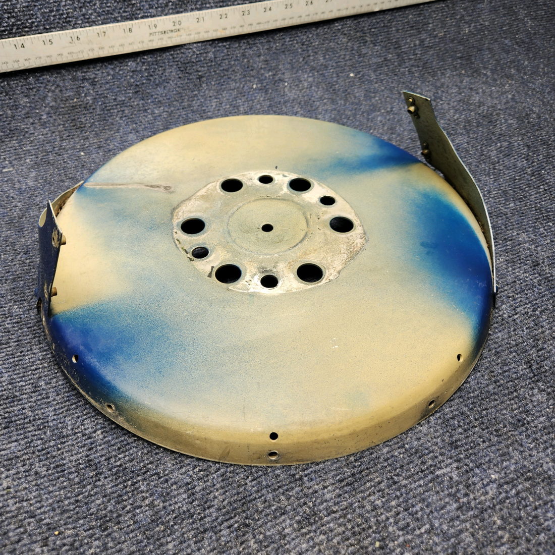 Used aircraft parts for sale, D4254 Beechcraft C23 SUNDOWNER AFT SPINNER BULKHEAD ASSEMBLY