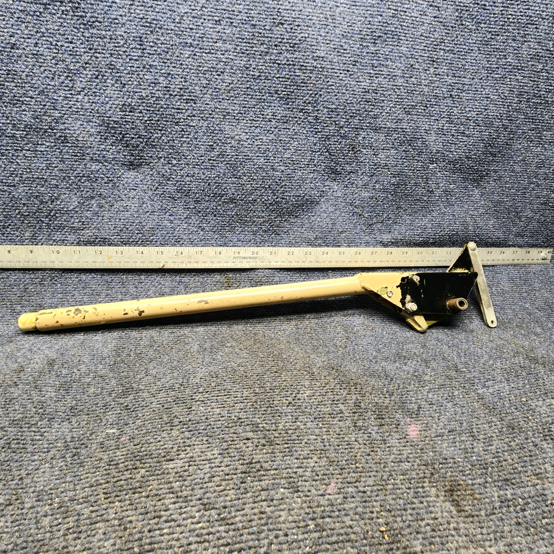 Used aircraft parts for sale, 169-524000-603 Beechcraft A23A Musketeer Custom III FLAP CONTROL MECHANISM ASSEMBLY