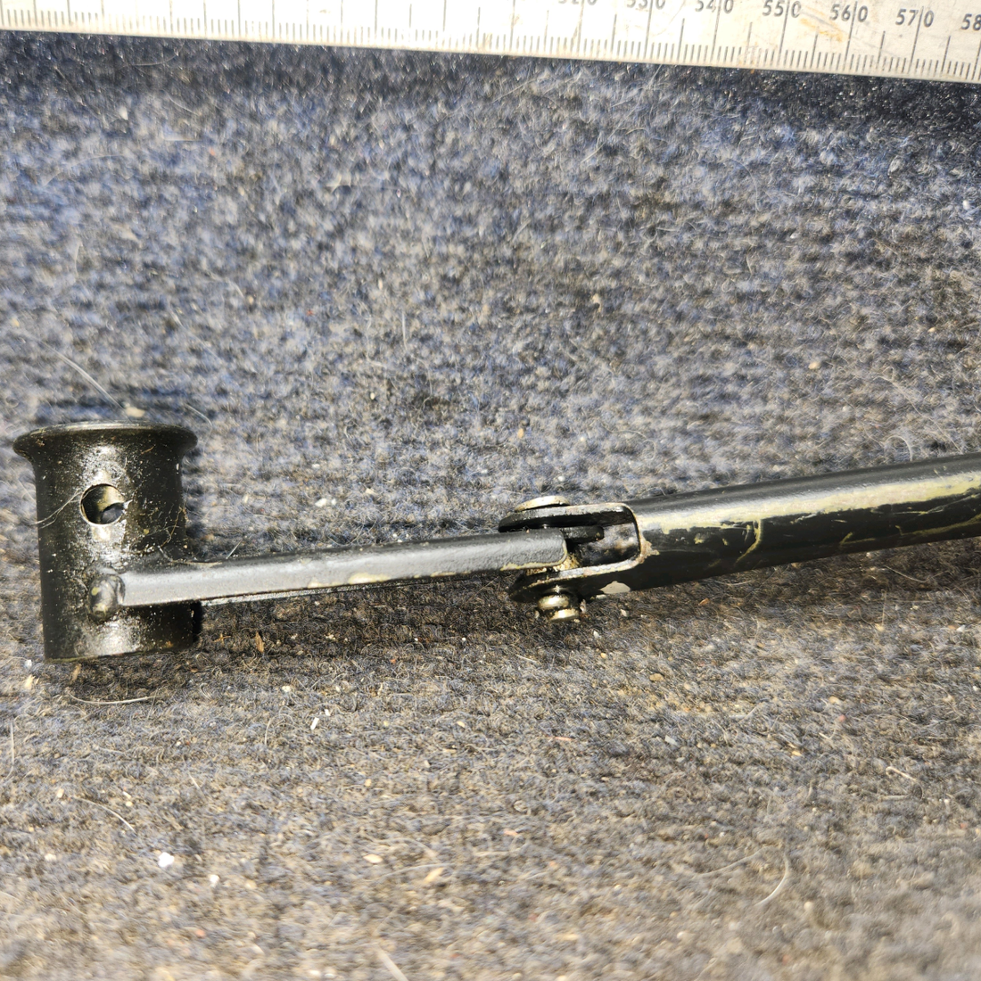 Used aircraft parts for sale, 0411564, 0411563 cessna 172N Dual Control Pedal Link with Bellcrank