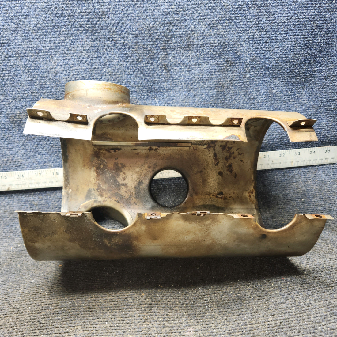 Used aircraft parts for sale, 0550176-37 Cessna 172F Shroud Assy Exhaust - LH