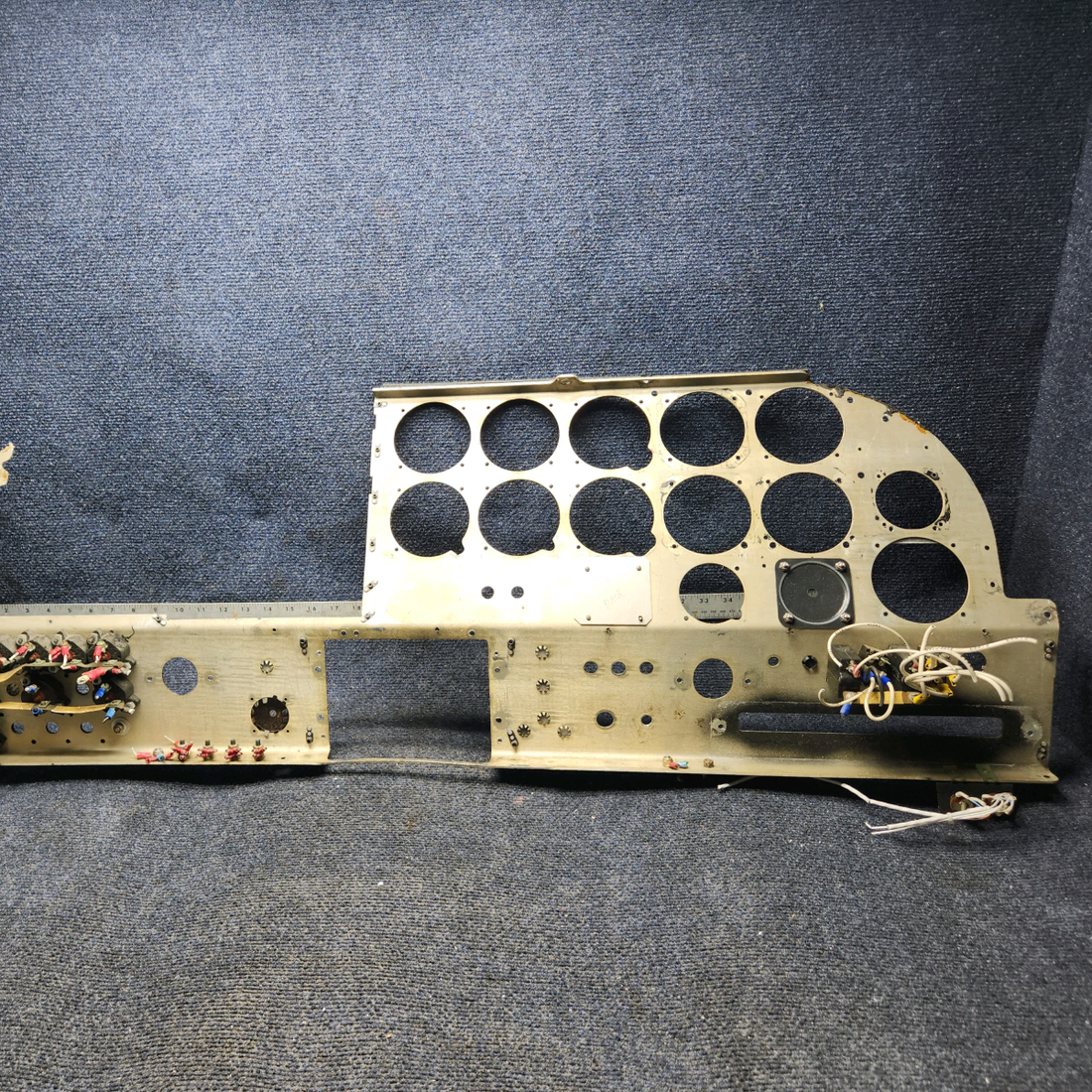 Used aircraft parts for sale, 169-324007-601 Beechcraft C23 SUNDOWNER Instrument Panel Structure Assembly – See photos for details