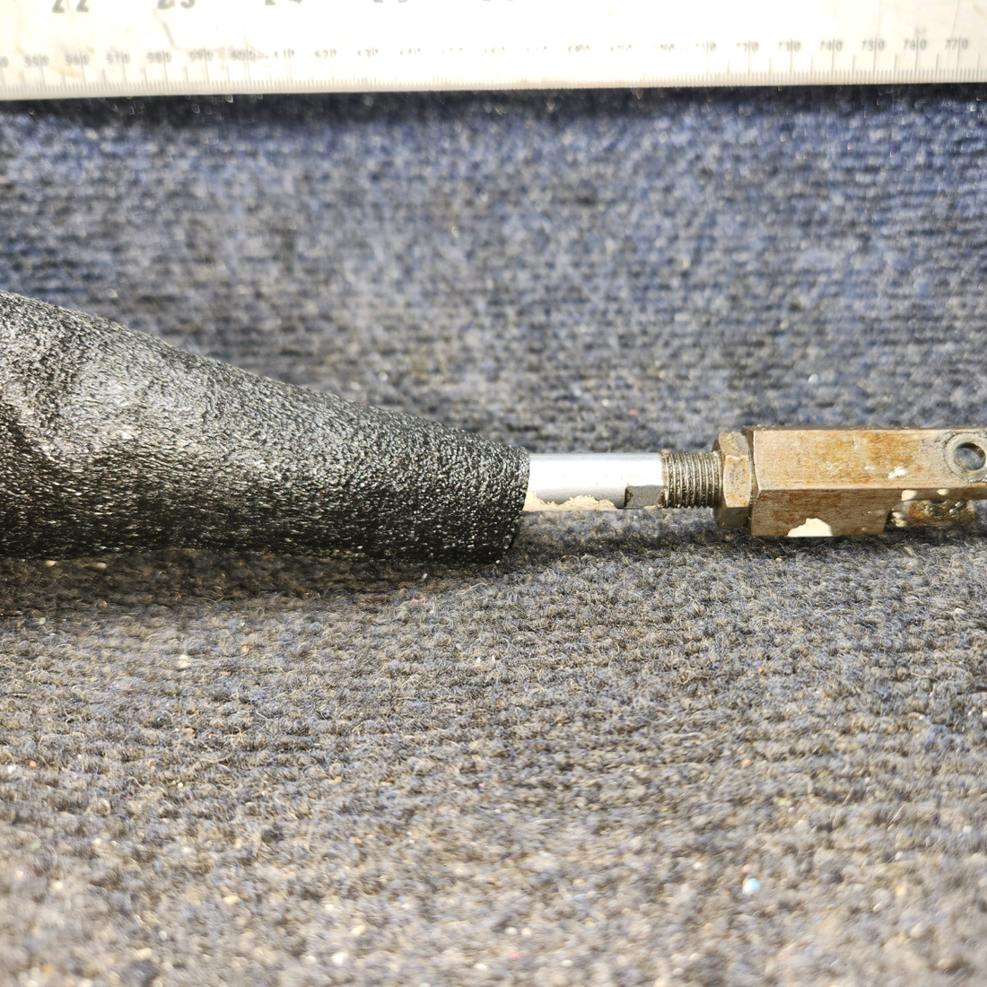 Used aircraft parts for sale, 0543022-1, 0543023 Cessna 172 Nose Gear Steering Rod Assy LH w Clevis