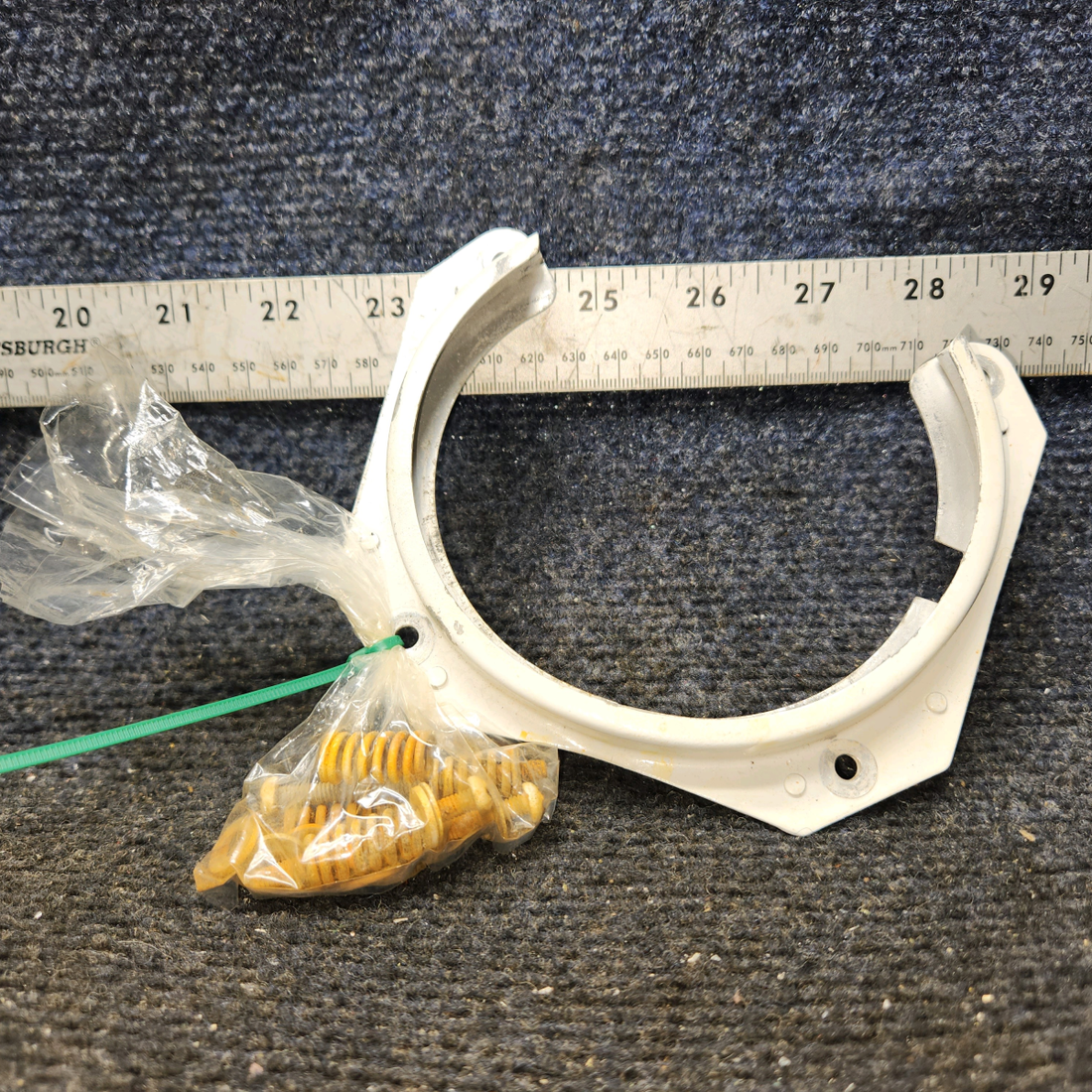 Used aircraft parts for sale, 0423542-6 Cessna 172 Bracket Assy Landing Light With LED light