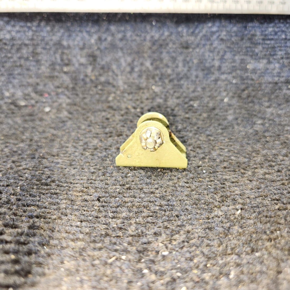 Used aircraft parts for sale, 35-650121-4 BEECHCRAFT F35 Elevator Hinge Bracket Out