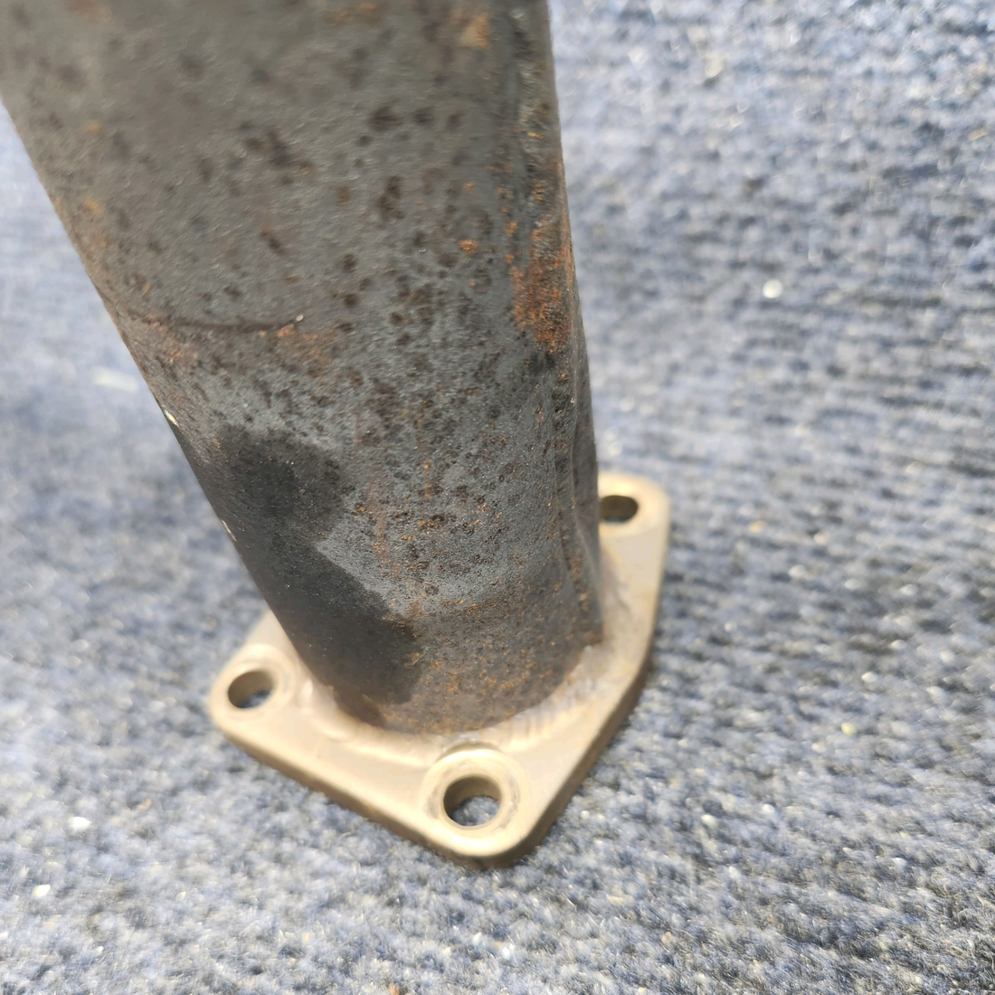 Used aircraft parts for sale, 35-95011 Beechcraft F33A EXHAUST STACK ASSEMBLY LH W/ PROBE HOLES