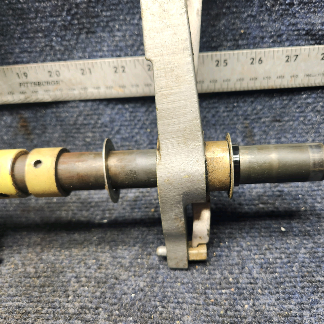 Used aircraft parts for sale, 35-524060, 35-524367-2 Beechcraft F33A COPILOT RUDDER PEDAL ASSEMBLY