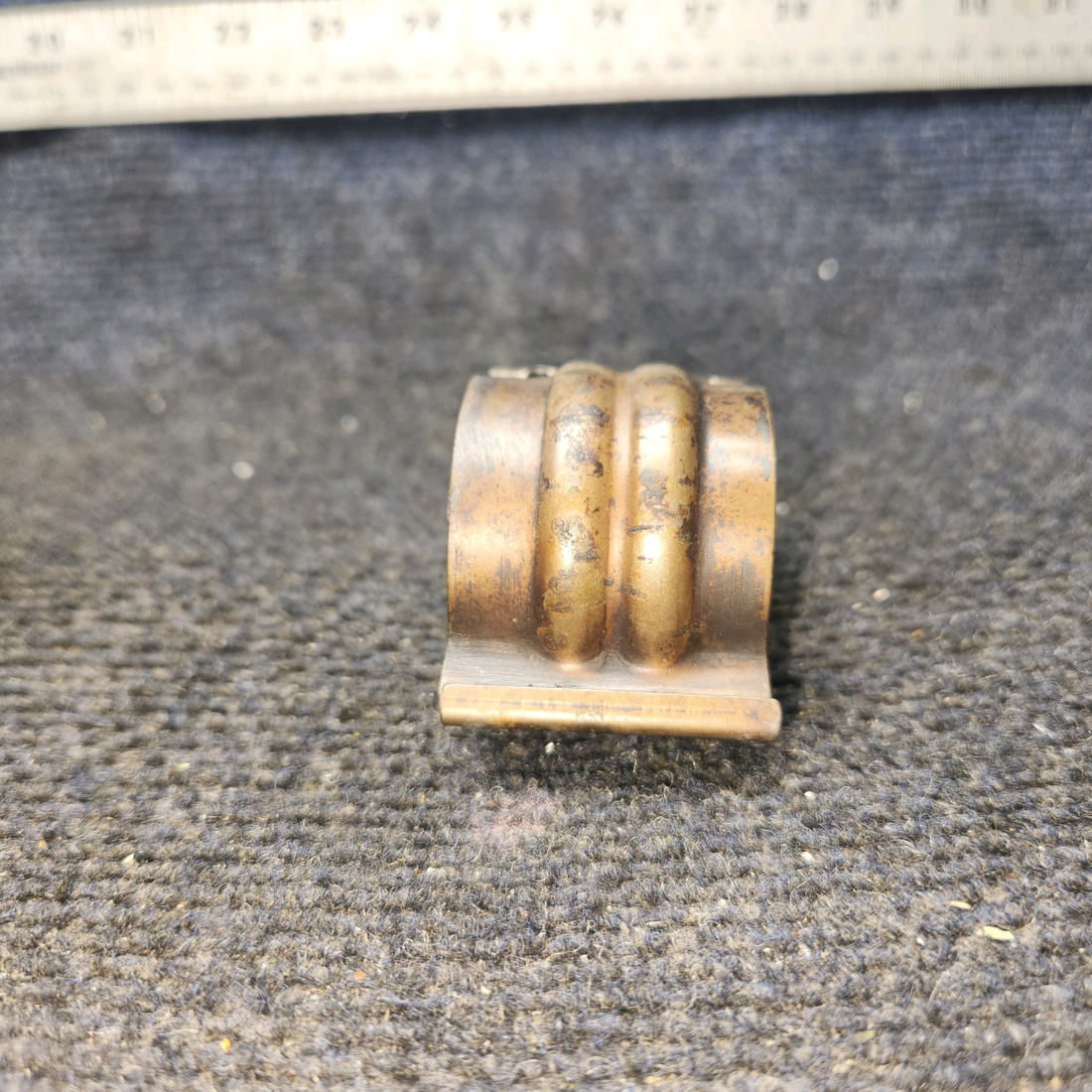 Used aircraft parts for sale, 0550176-50 Continental O-300-D Cessna 172F Exhaust Clamp Assy