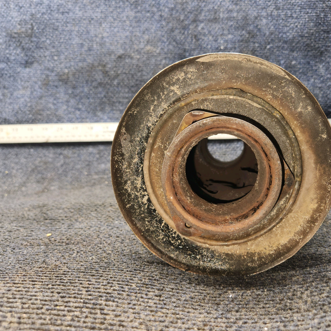 Used aircraft parts for sale, A186 Beechcraft 35-33 Heat Exchanger – LH