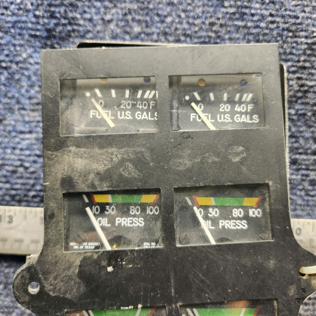 Used aircraft parts for sale, 39569-003 Rochester Gauges Piper PA34-220T Intrument Gauge Cluster (12V)