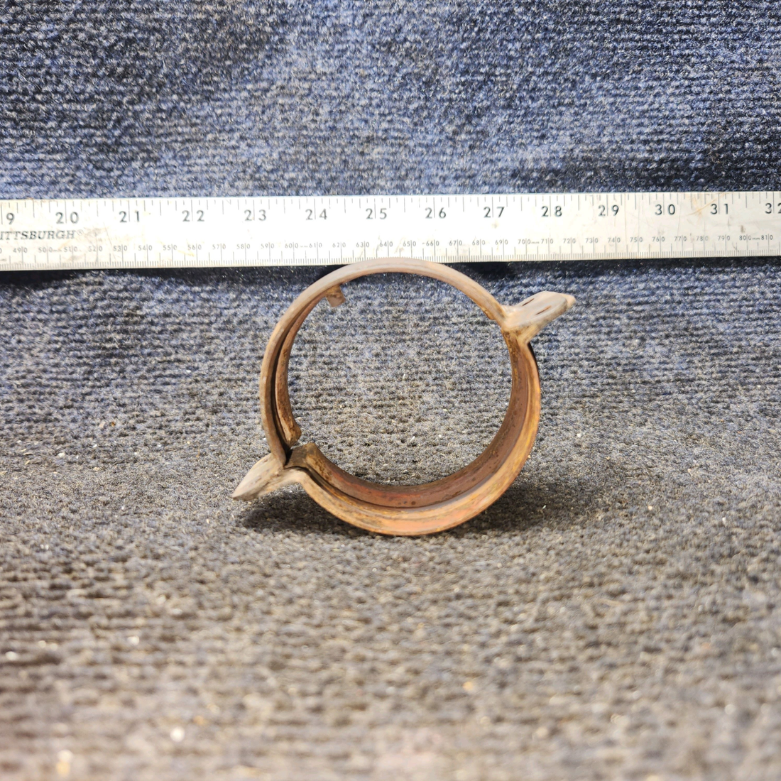 Used aircraft parts for sale, 0750161-25 Cessna 182G Exhaust Clamp
