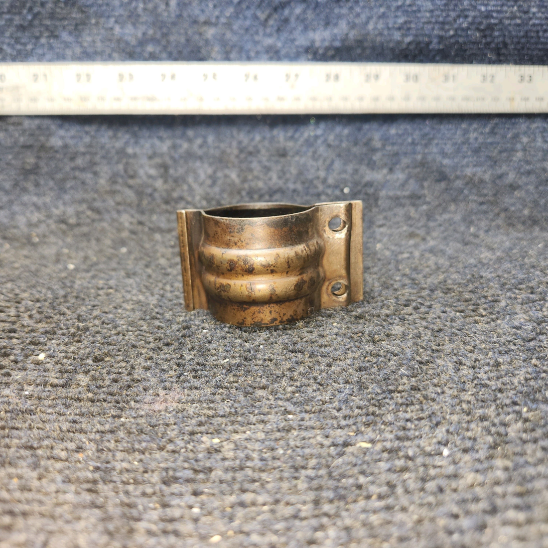 Used aircraft parts for sale, 0550176-50 Continental O-300-D Cessna 172F Exhaust Clamp Assy