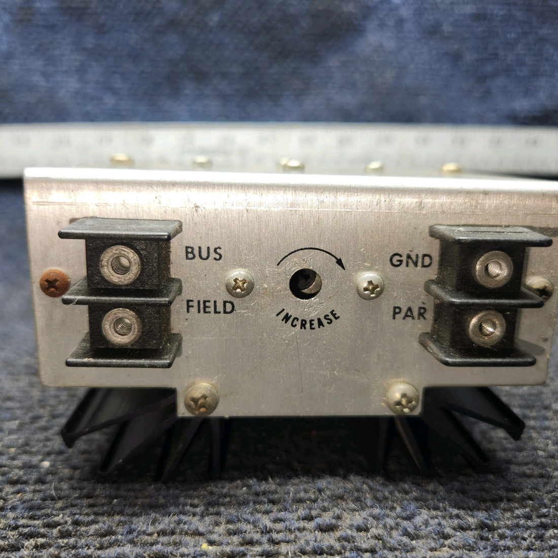 Used aircraft parts for sale, B-00306-3 Lamar Voltage Regulator (28V)