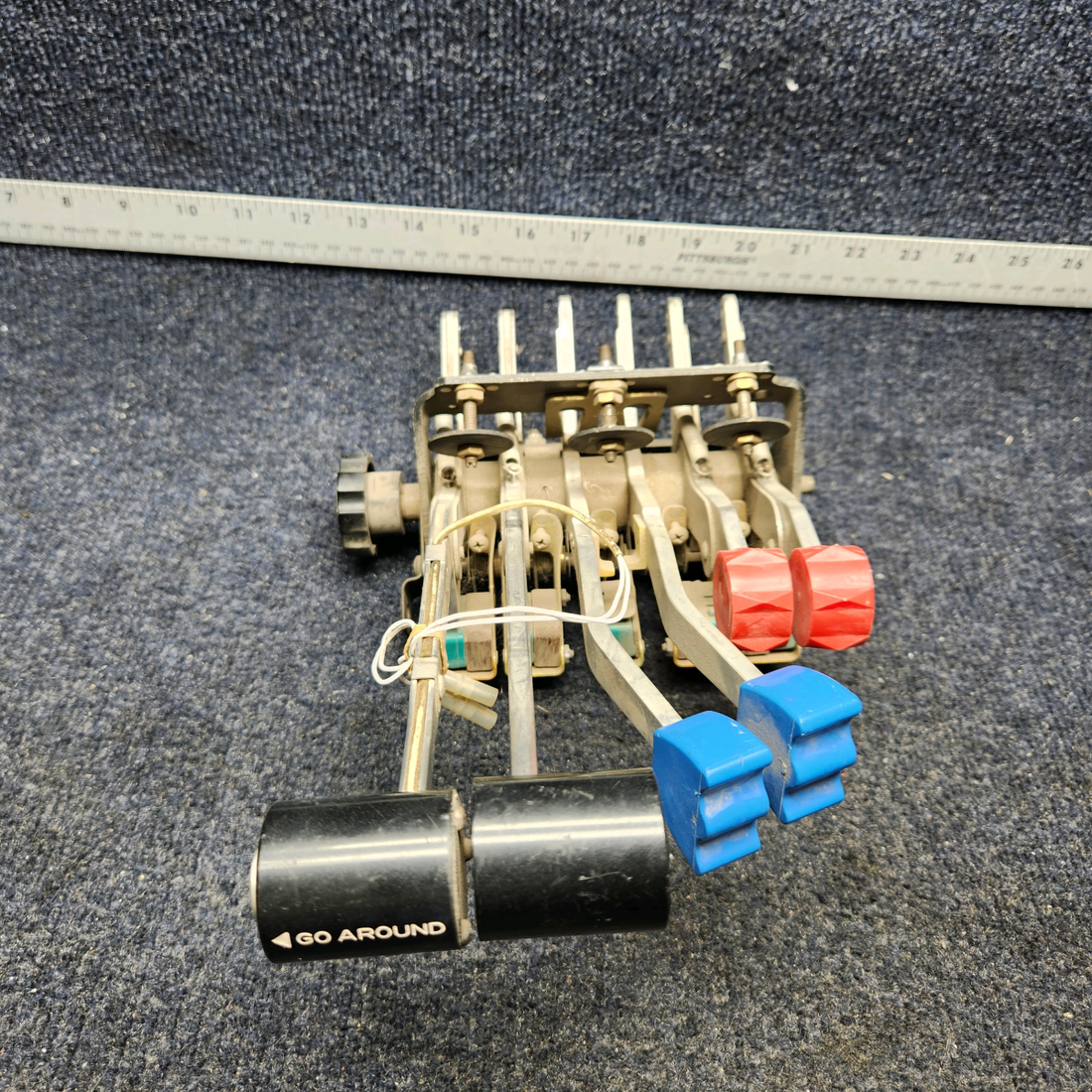 Used aircraft parts for sale, 50331-003 Piper  [part_model] Texas Several CONTROL PEDESTAL QUADRANT W/SWITCH
